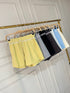 Women Lacey Detail Drawstring Short